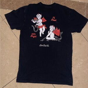 Last Call Co. Devil & Angel Women's T-shirt in black Small